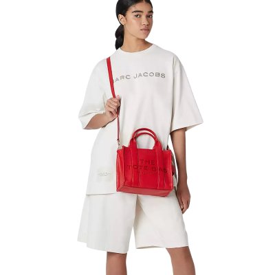 THE LEATHER SMALL TOTE BAG